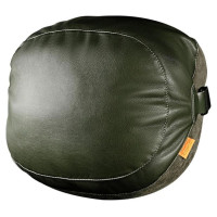 Baseus ComfortRide Series car headrest cushion with 2 materials - dark green