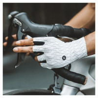 Rockbros Road Cycling Gloves Size: L - Black and White
