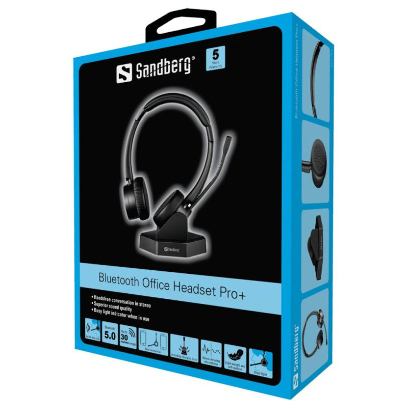 Sandberg 126-18 Bluetooth Office Headset Pro+