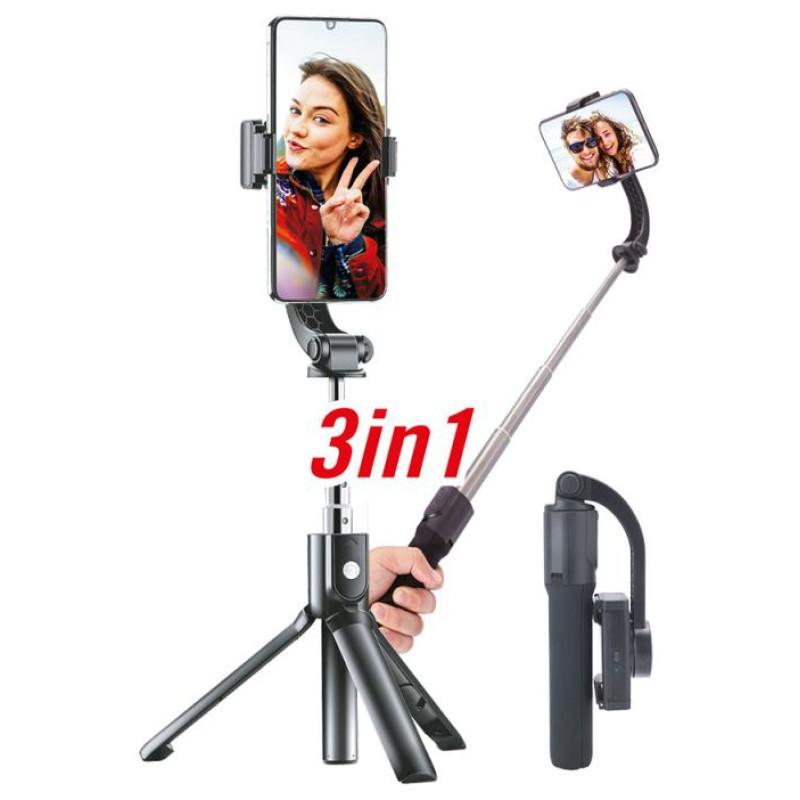 Goxtreme GS1 Foldable Gimbal For Smartphones and Action Cams 55239