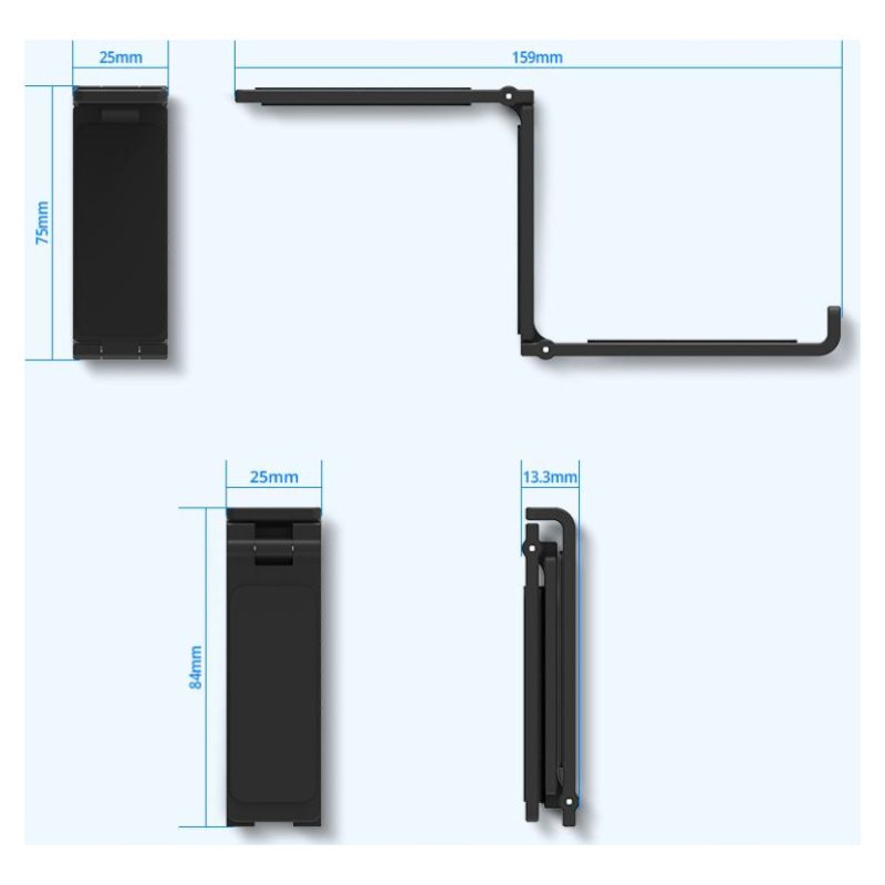 Zalman ZM-FH10 BK Aluminum Black