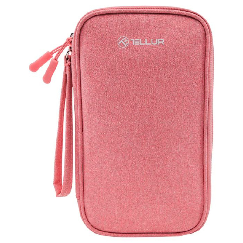 Tellur Universal travel cable organiser Pink