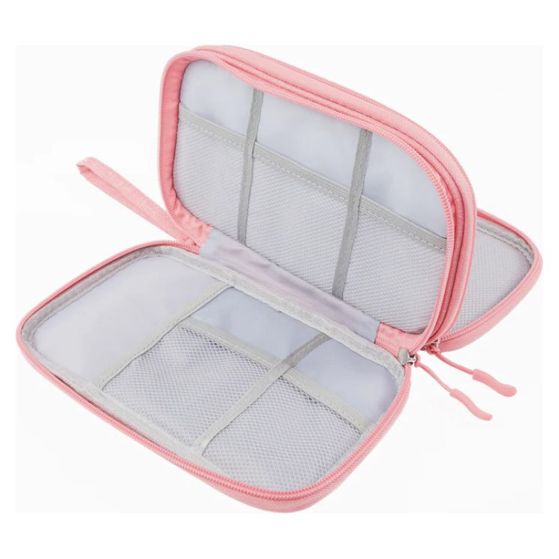 Tellur Universal travel cable organiser Pink