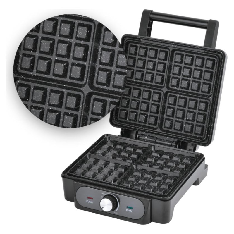 Lovio LVWF001BK Waffle Maker 1400W Black