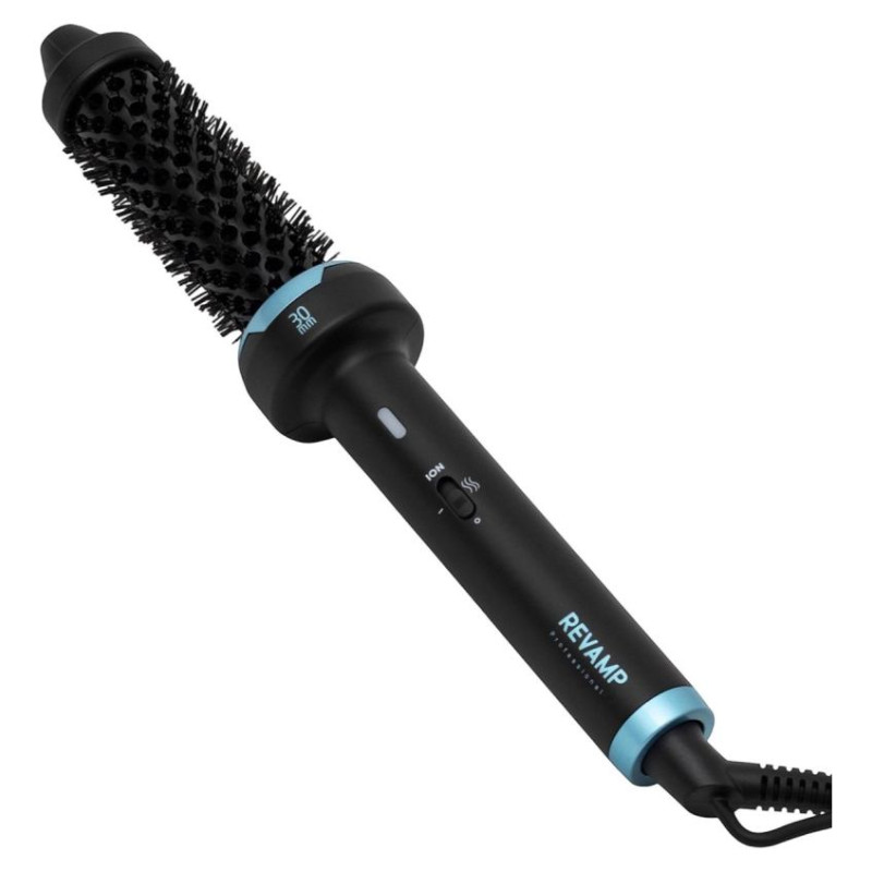 Revamp BR-1300A-EU Ceramic & Ionic 30mm Hot Brush Black