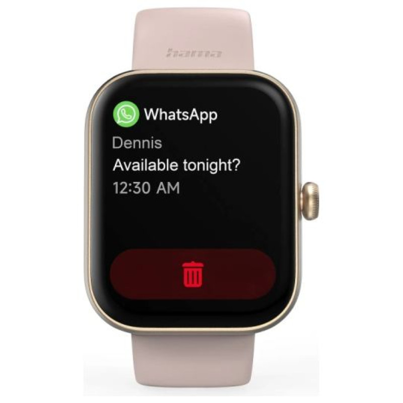 Hama 00178615 Fit Watch 5000 Rose Gold