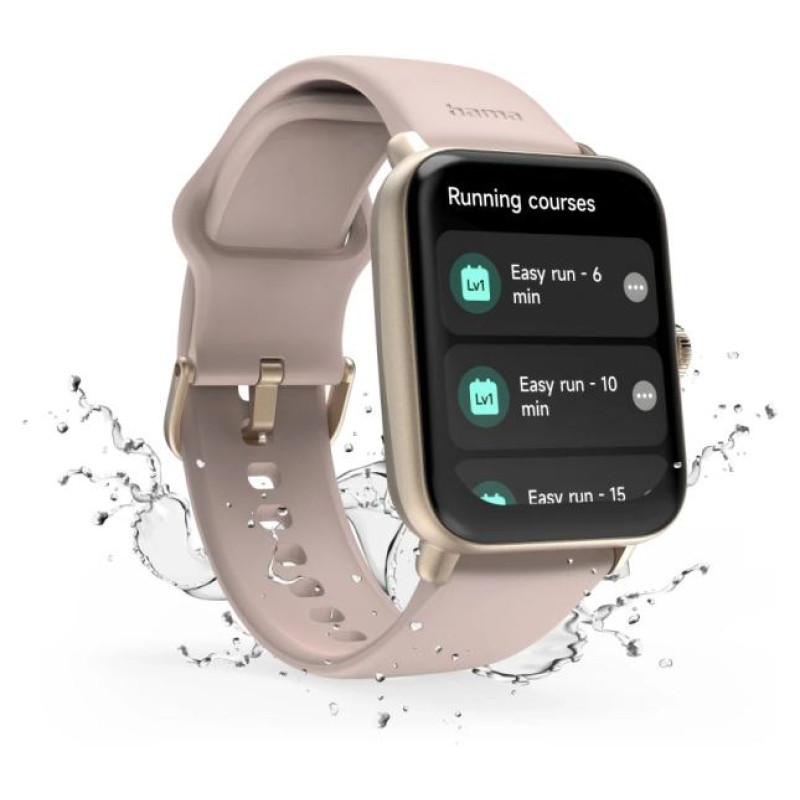 Hama 00178620 Smartwatch 6010 Rose Gold