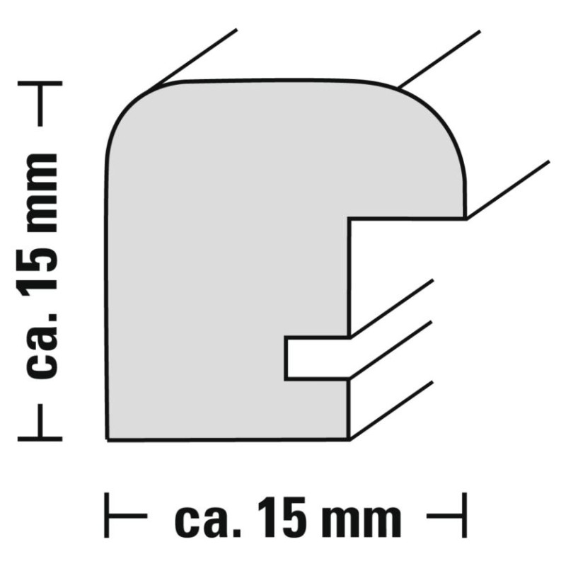 Hama 00175262 Galerie Cavo 16.5x21.5 cm.Oak