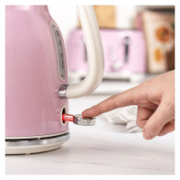 Salter EK5737PNKVDE Retro Rapid Boil Kettle Pink