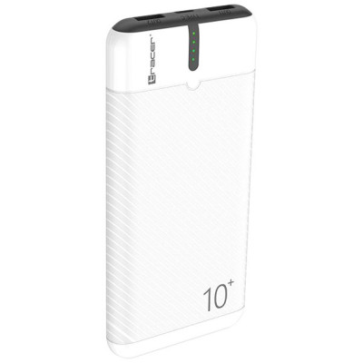 Tracer 47515 EnerGo 10000mAh Power Bank white/black