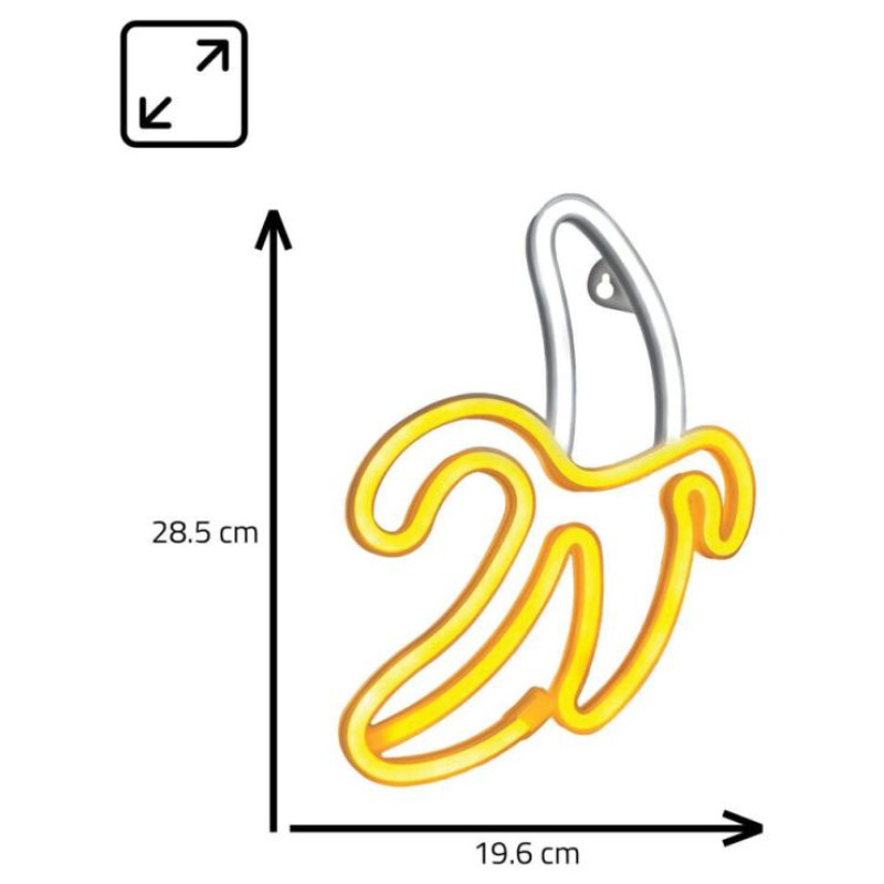 Manta SNL01WHT Style Neon Lights BANAN
