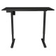 White Shark Gaming Desk Dark Obsidian-1 Set of 2 pcs.(1/2 + 2/2) Motor