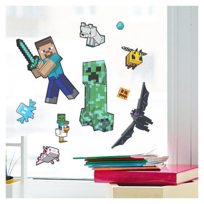 Paladone Minecraft Window Cling Decals