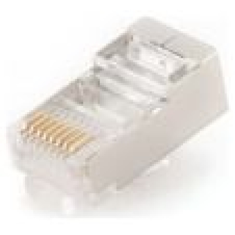 Gembird RJ45 8P8C LAN plug 6u gold plated 50 pcs