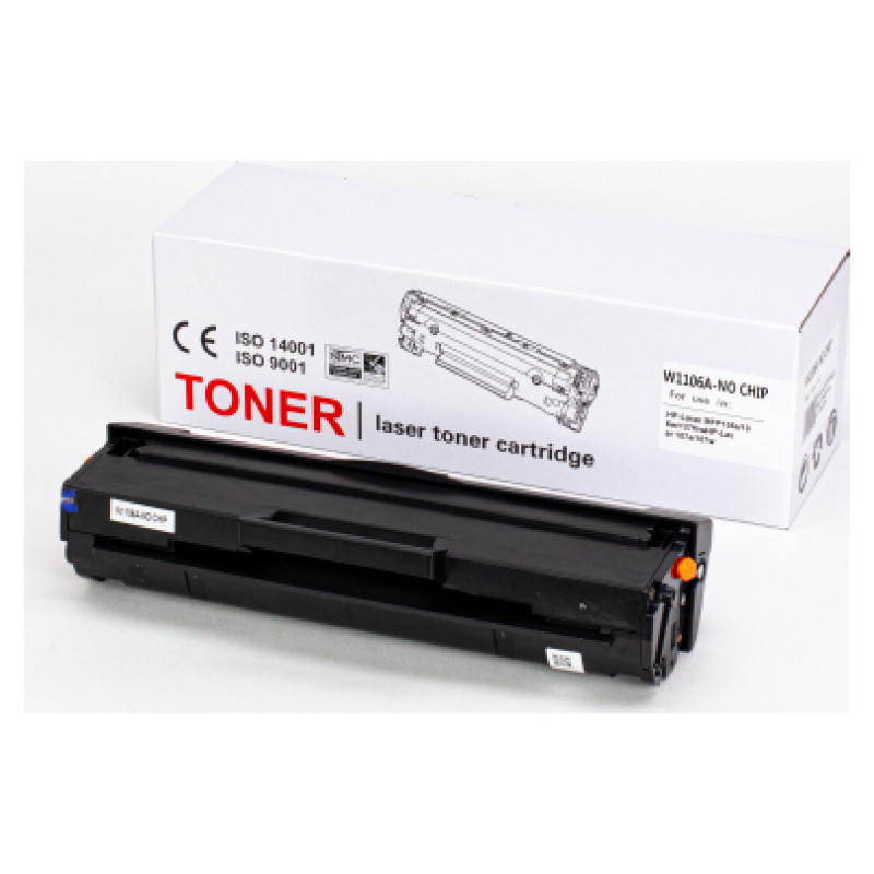 HP W1106A ar čipu (F1EU) | Bk | 1K | Toner cartridge for HP W1106A-EU-TONER-CARTRIDGE