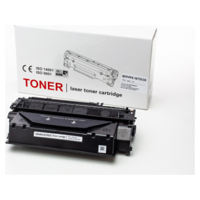 HP Q5949X/Q7553X (F1EU) | Bk | 7K | Toner cartridge for HP Q5949X/Q7553X-F1EU-TONER-CARTRIDGE