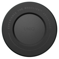 Uniq SnapMount Self-Adhesive Magnetic Holder - Black