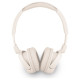 Guess Metal Logo Script Over-Ear Headphones - Beige