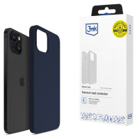 3Mk Protection 3mk Silicone Case for iPhone 15 Plus - Navy Blue