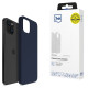 3Mk Protection 3mk Silicone Case for iPhone 15 Plus - Navy Blue