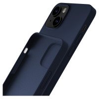 3Mk Protection 3mk Silicone Case for iPhone 15 Plus - Navy Blue