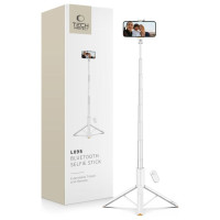 Tech-Protect Selfie Stick Tech-Protect L09S with Tripod - White