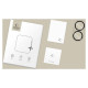 Tech-Protect Cam Fit+ Camera Cover for iPhone 17 - Clear