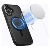 Tech-Protect MagEdge MagSafe Case for iPhone 17 - Matte Black