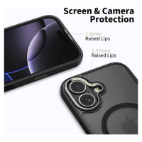Tech-Protect MagEdge MagSafe Case for iPhone 17 - Matte Black