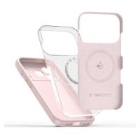 Tech-Protect Silicone MagSafe Case for iPhone 17 Pro Max - Pink