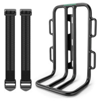 Rockbros 33210010001 front bicycle shelf for bicycle fork - black
