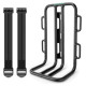 Rockbros 33210010001 front bicycle shelf for bicycle fork - black