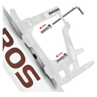 Rockbros 31210012002 bicycle water bottle holder - white