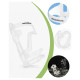 Rockbros 31210012002 bicycle water bottle holder - white