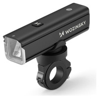 Wozinsky WSBLB3 Front (1000 lm) and Rear USB-C Bike Light Set - Black