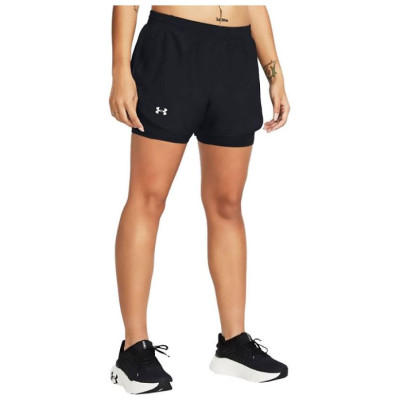 Under Armour Under Armor Fly By 2in1 Short W 1382440-001 (xs)