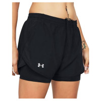 Under Armour Under Armor Fly By 2in1 Short W 1382440-001 (xs)