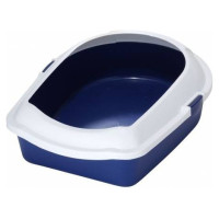 Europet Bernina Atvērtā kaķu tualete ar apmali ECO (M) 43x56x14 cm blue