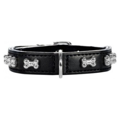 Hunter Kakla siksna Croque Art Bone  65 melna