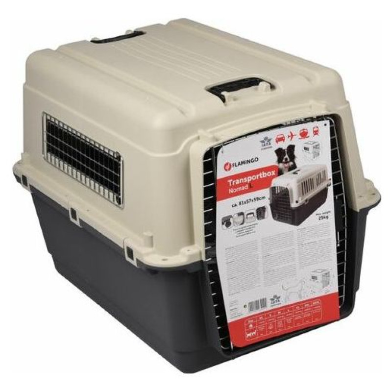 Flamingo aviācijas transporta būris NOMAD L 57x80x60cm