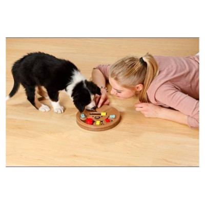 Flamingo rotaļlieta suņiem PUPPY TOY COLOURED BRICKS