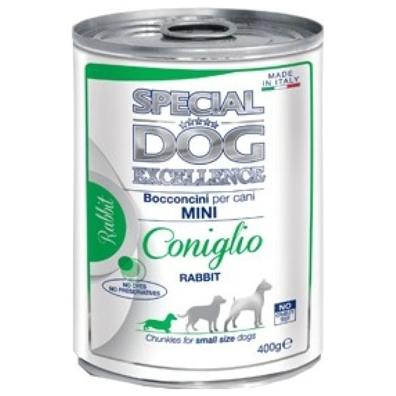 Special Dog Excellence MINI chunkies Adult rabbit 400 g