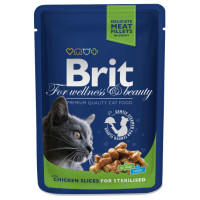 Brit Premium Chicken Slices Sterilised 100 g konservi kaķiem
