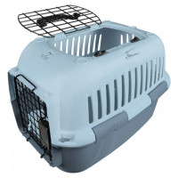 Europet Bernina Transporta būris M/L 49x32x32cm ar metāla durvīm zils