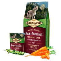 Carnilove Duck & Pheasant Adult Cat Hairball Control 2 kg barība kaķiem