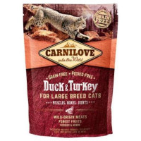 Carnilove Duck & Turkey Large Breed Cats 0,4 kg barība kaķiem