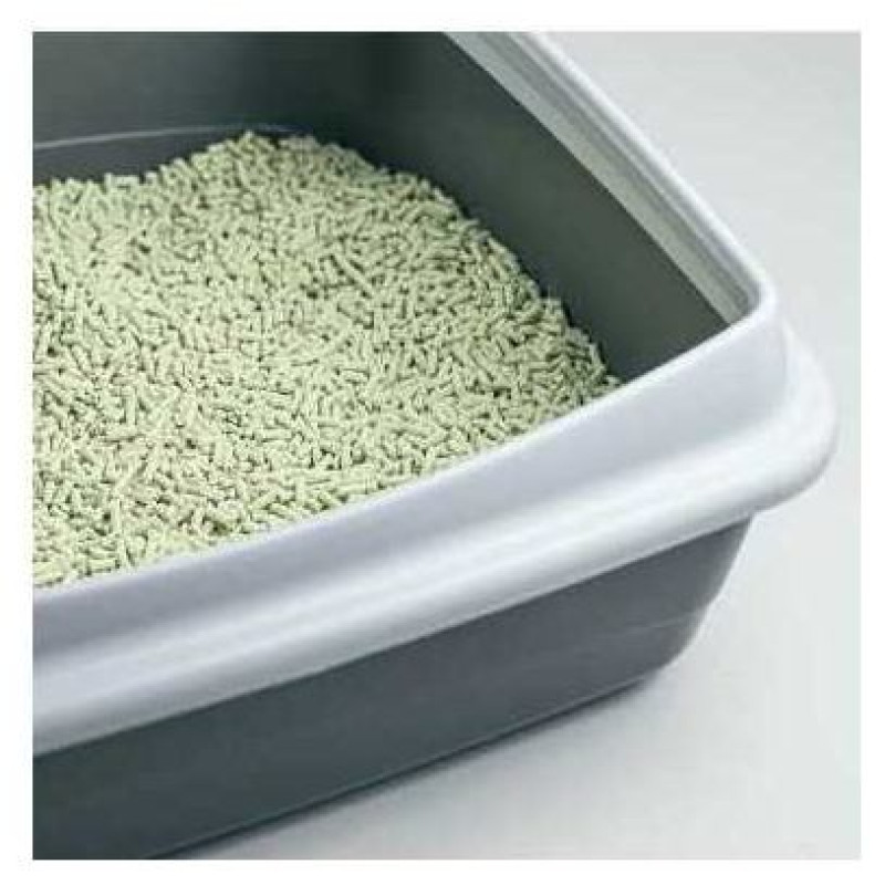 Record CAT&RINA Tofu Green Tea 5.5 Lt - aromatizēti tofu pakai&scaron;i kaķiem