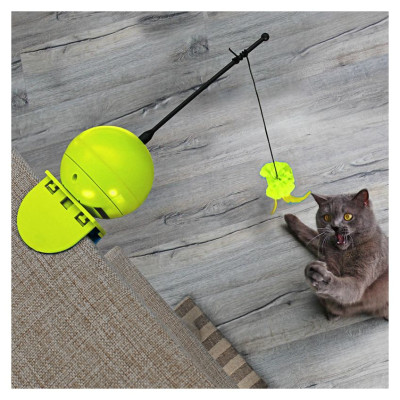 Europet Bernina Rotaļlieta kaķiem Foxy Magic Ball lime