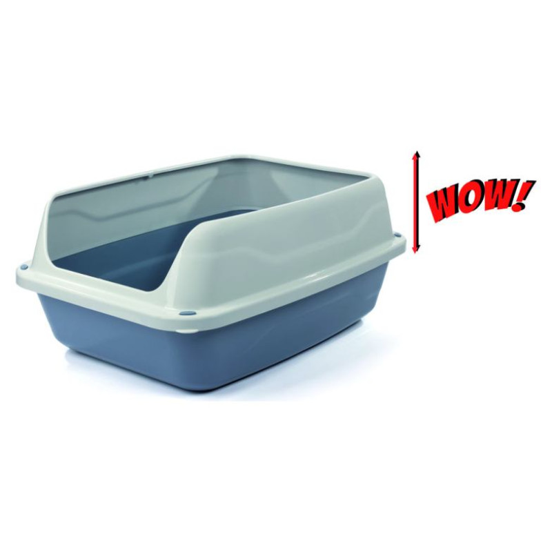 Georplast Atvērtā kaķu tualete ar apmali Sonic Big 56x40x24 cm