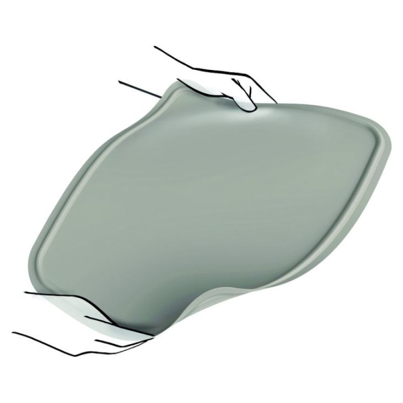 Georplast Paplāte Delta cm.46x35,5x1h, neslīdo&scaron;s